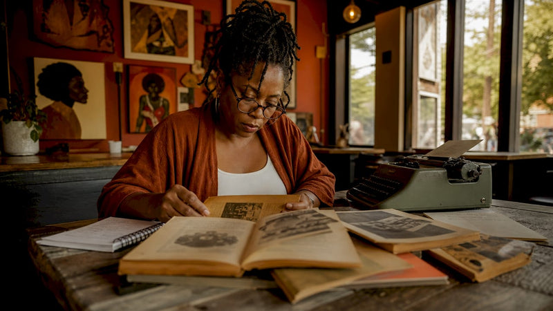 Scholar studying Black Arts Movement history
