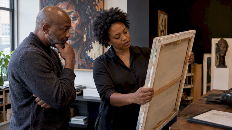 Collector and curator examine Black artwork